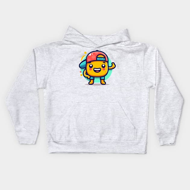 funny cartoons Kids Hoodie by designerhandsome